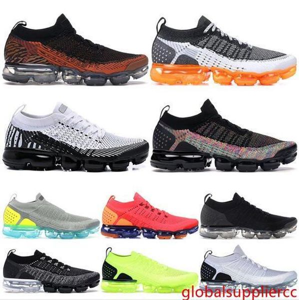 

2019 knit 2.0 fly 1.0 running shoes men women bhm red orbit metallic gold triple black designer shoes sneakers trainers socks