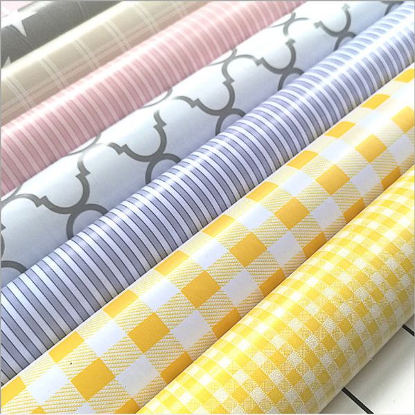 2019 Grey Pvc Cartoon Wallpaper Self Adhesive Bedroom Ins Wind Wall Paper Stripe Bedroom Decorative Wall Paste Lattice From Changleshen 13 57