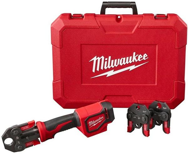 

Milwaukee hort throw pre tool kit 18 volt li ion cordle 3 pex crimp jaw