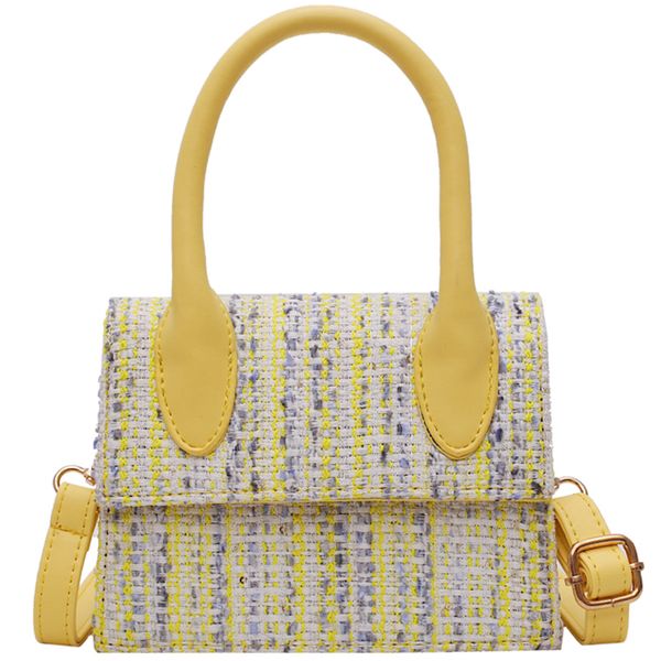 

elegant female small tote bag 2019 fashion new woolen women's designer handbag travel shoulder messenger bag purses