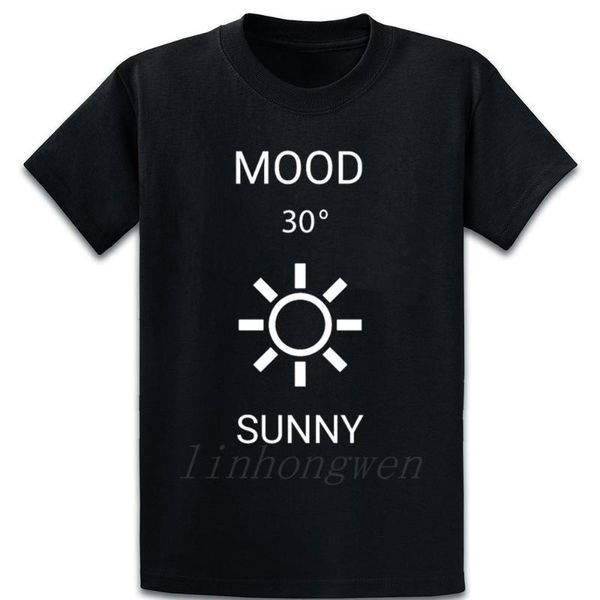 

mood t shirt cotton costume crazy crew neck spring humor customize family shirt, White;black