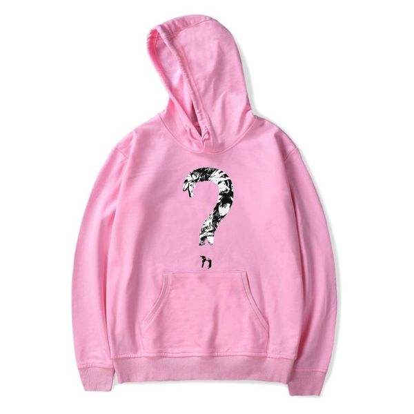 

new print xxxtentacionhoodies men sweatshirts women harajuku hooded popular xxxtentacion hoodies men winter pink pullovers, Black