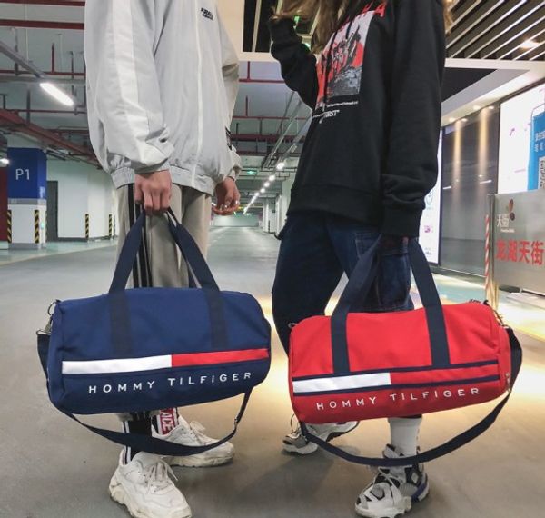 

designer duffel bags outdoor sport travel bags quality durable oxford dry wet isolation set 46cm wide