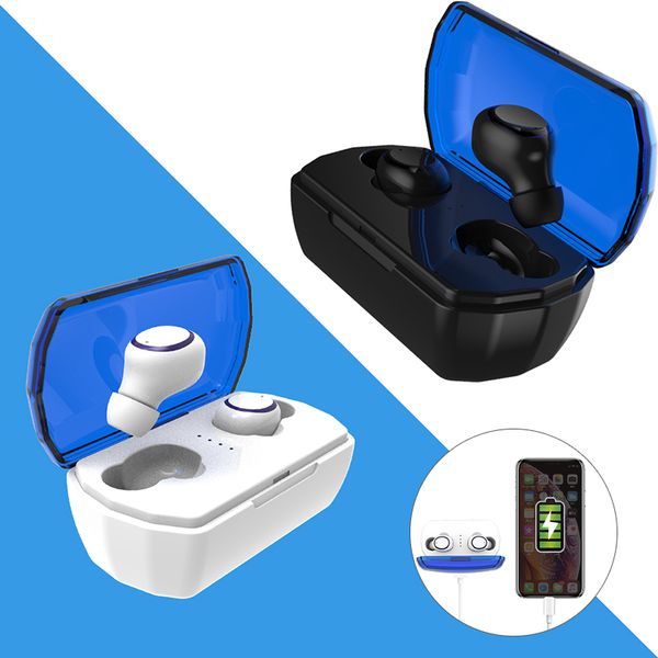 

1pcs retail интеллектуальные шумоподавление x30 tws спортивные наушники беспроводные наушники bluetooth зарядный чехол с выходом используетс