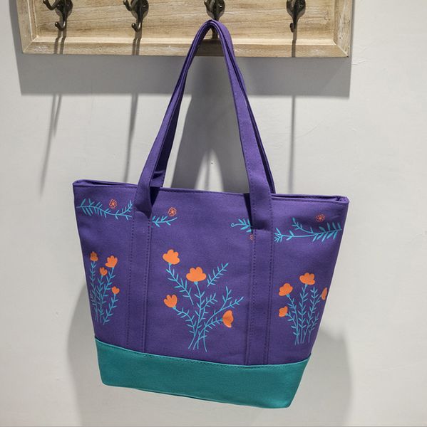 

designer canvas big bag female large capacity new europe and the united states fashionable handbag contracted one shoulder bag b101268d