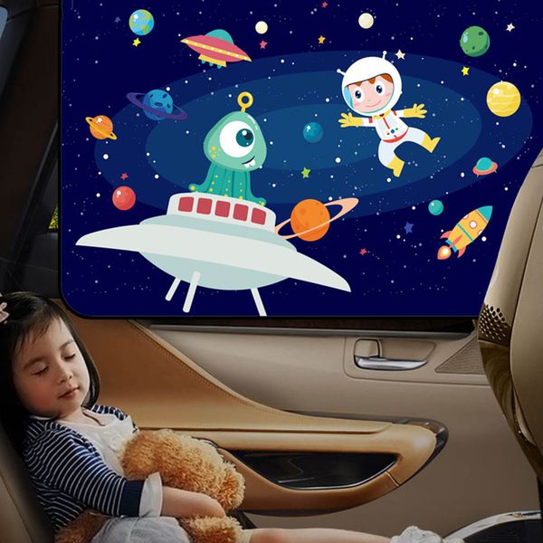 

car cartoon magnetic car cover sunshade curtain window sun visor protector for baby children universal cute