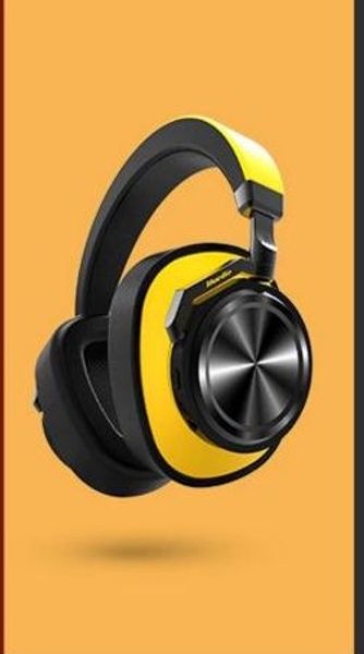 

latest bluedio t6 headset active noise cancelling wireless bluetooth headphones nice sound 3 colors headset with well powered