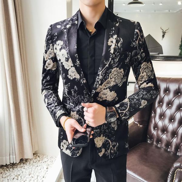 

new arrival suit jackets for men terno masculino suit blazers jackets traje hombre men's casual blazersize s-xxxl 4xl, White;black