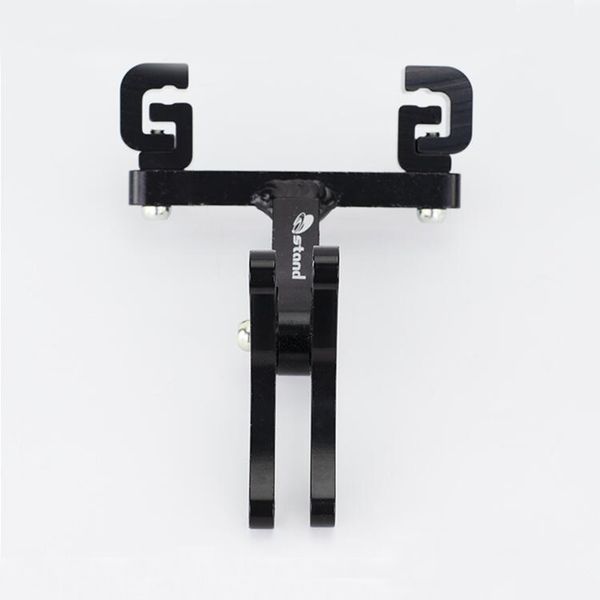 

twin/double bicycle 2 water bottle cages holder converter/transformer rear mount saddle rail bottle holder bracket for triathlon