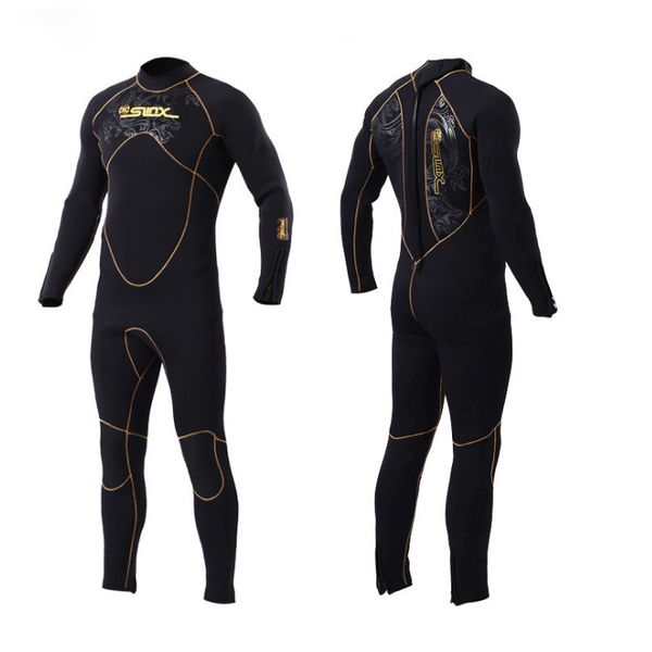

men's thermal wetsuits full sleeves 5 mm neoprene adult's diving swimming snorkeling surfing scuba gbs suit warm swimwear