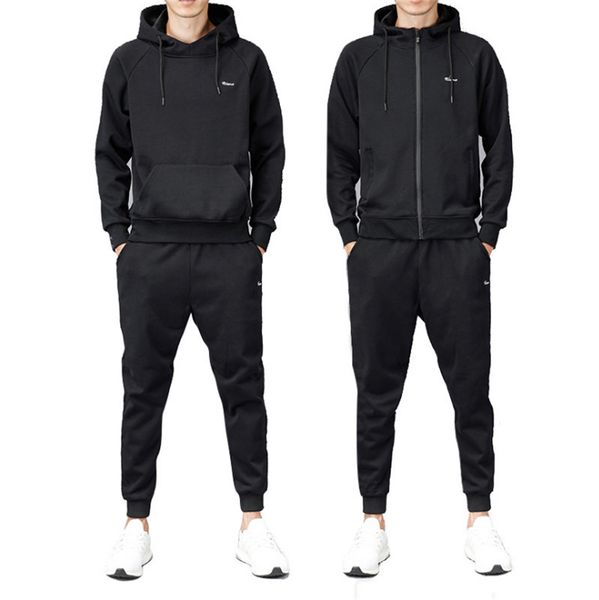 

Мужские спортивные костюмы с капюшоном + брюки из двух частей роскошная куртка на