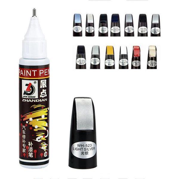 

car scratch removal pen car paint repair pen auto coat paint retouch black silver red car-styling