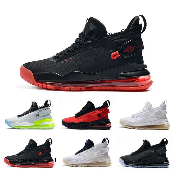 

2019 bred gym red proto mens basketball shoes pure platinum volt black bq6623-006 neon gradient white blue men sports sneakers us 7-12