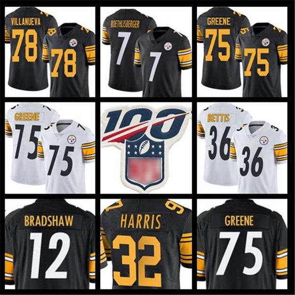 

pittsburgh ben roethlisberger steeler jersey alejandro villanueva jerome bettis terryÂ bradshawÂ hines ward joe greene jesse james harris, Black;red