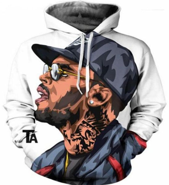 

2pac 3d print mens hoodies spring hiphop pullover long sleeve mens sweatshirts fashion male clothing rapper, Black