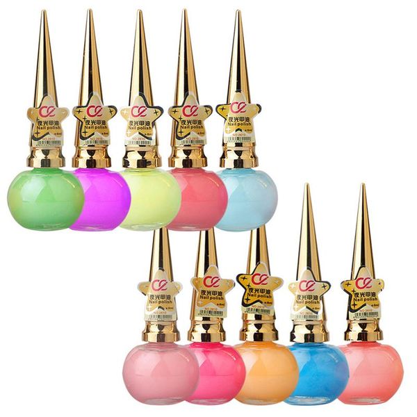 

fashion jelly luminous nail polish matte fluorescent nail polish