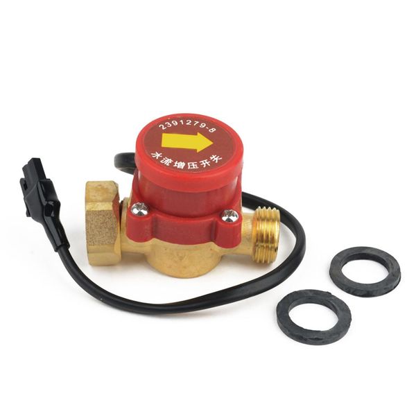 

mayitr 1pc durable circulation pump water flow sensor switch male thread connector 220v 120w