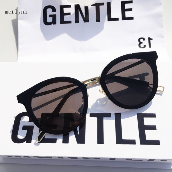 

v new fashion korea brand design gentle sunglasses merlynn sunglasses women eyeglasses men oculos gafas de sol, White;black