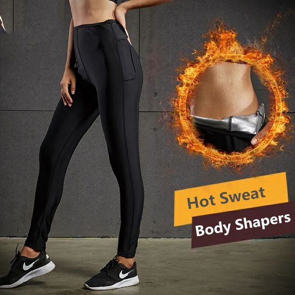 

willarde women's high-waist gym yoga pants running tights lose weight slimming body shapers sweat sports pants, White;red
