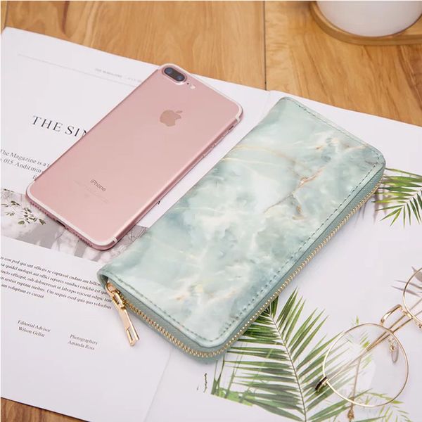 

women long clutch wallet large capacity wallets female purse lady purses phone pocket card holder carteras small bags hot, Red;black
