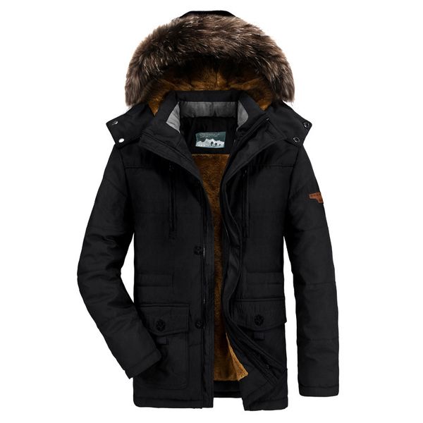 

big code mens designer down jacket large size fashion quality winter jacket locomotive riding long windproof snow jacket, Black