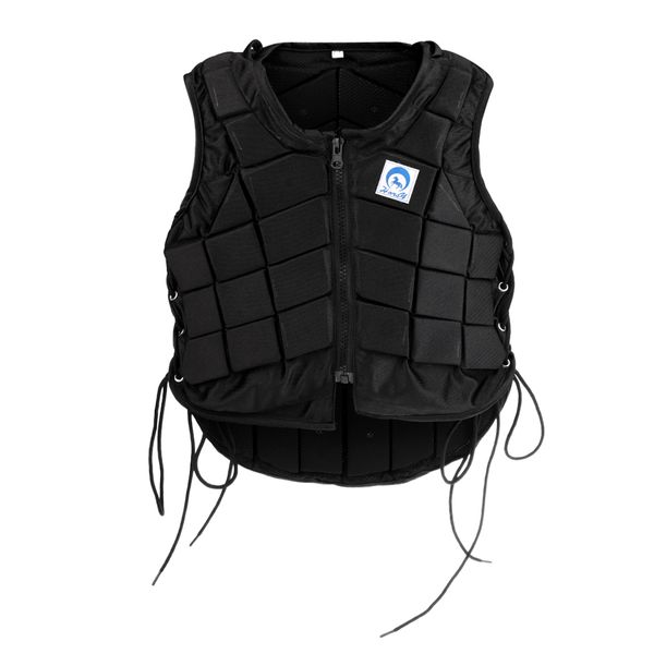 

black eva padded safety equestrian horse riding vest body protector, Camo;black