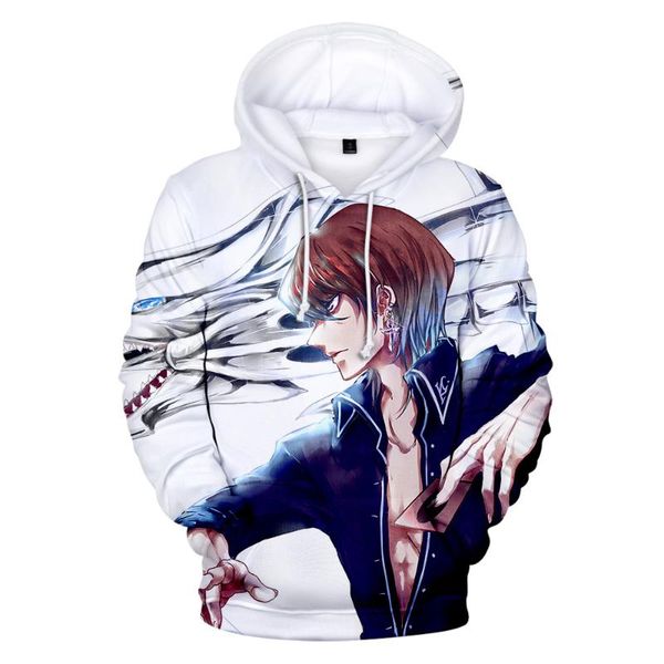 

3d cartoon duel monsters hoodie king of games hooded long sleeves spring autumn role play hip hop outwear, Black