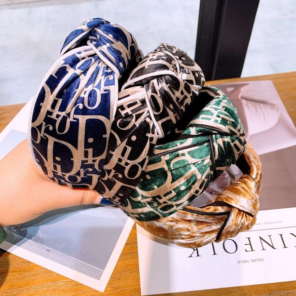 

2020 fashion wide headband for women lady cross knotted hairband bohemian vintage hairband hair accessories headwear jewelry gifts 5 colors, Silver