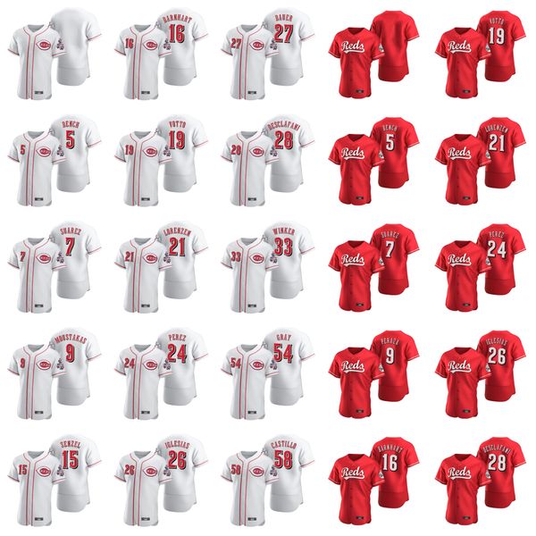 

aristides aquino jersey tucker barnhart trevor bauer alex blandino matt bowman curt casali nick castellanos baseball jersey custom stitched, Blue;black