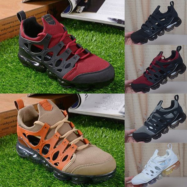 

2019 new fly designer mens sandals triple black white rainbow gym red men breathable slides sneakers male fashion outdoor loafers 40-45, White;red