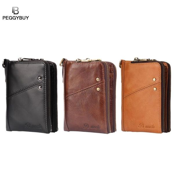 

mens wallet leather business short wallets men hasp vintage male purse coin pouch multi-functional cards wallet, Red;black