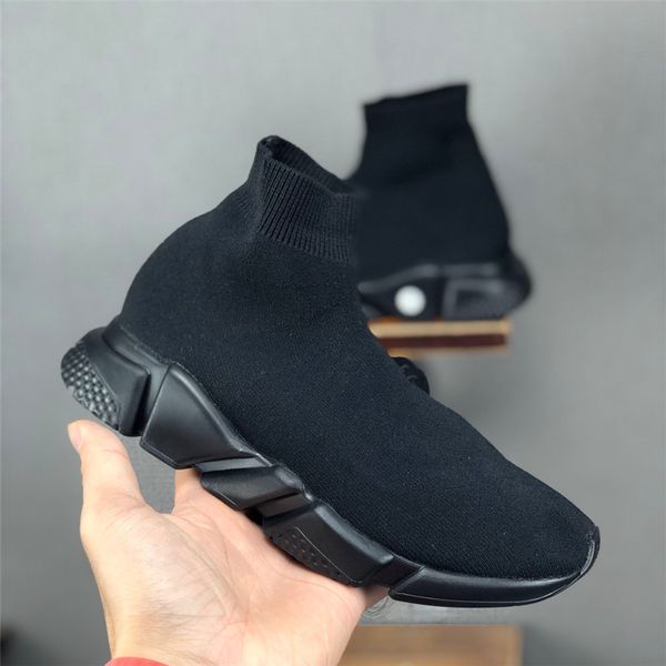 

kids sock sneakers high girls boys toddler/little/big kid casual fashion trainers school slip-on shoes, Black;red