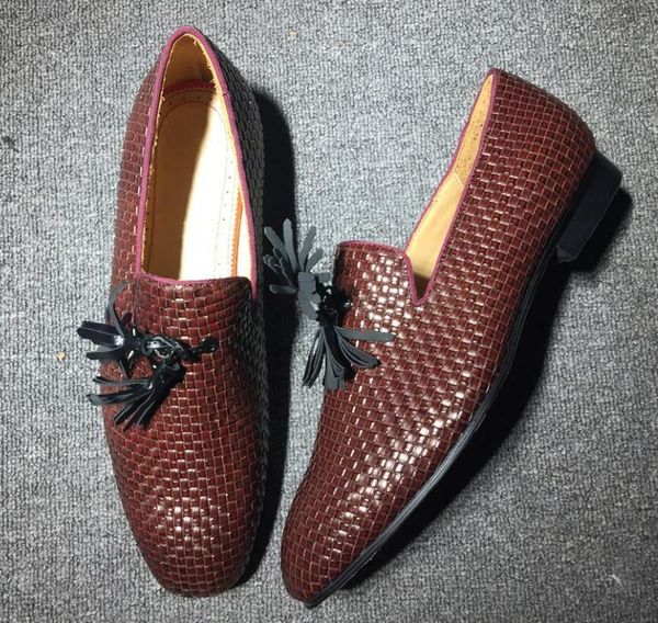 

gentleman party/dress/business man red bottom oxford men lace up greggo flat men's chaussure homme loafers shoes walking 38-47, Black