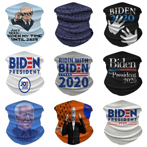 

outdoor masks multi-function head biden mask seamlessly headband biden mask bandanas cycling masks skeleton magic biden mask #178, Black