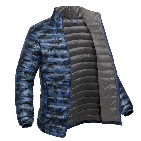 

men outdoor hiking camping sport down coats winter warm jaqueta ultralight jacket overcoat male windproof thermal padded outwear, Black