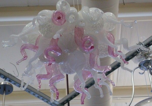 

art decoration handmade blown glass chandeliers light led bulbs hand blown murano glass colorful led chandelier pendant lamps