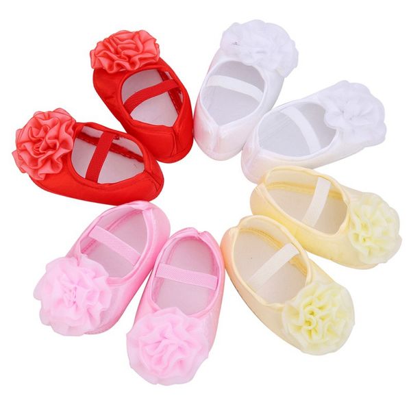

new nieuwe leuke eerste wandelaar meisje baby zachte zool lint princess shoes floral headwear headband pgraphy props set