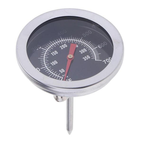 

stainless steel bbq smoker grill thermometer temperature gauge 100-700 f