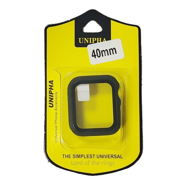 

Titanium alloy edge full cover creen protector for apple watch 38mm 40mm 44mm 42mm 9h tempered gla for iwatch erie 4 2 1