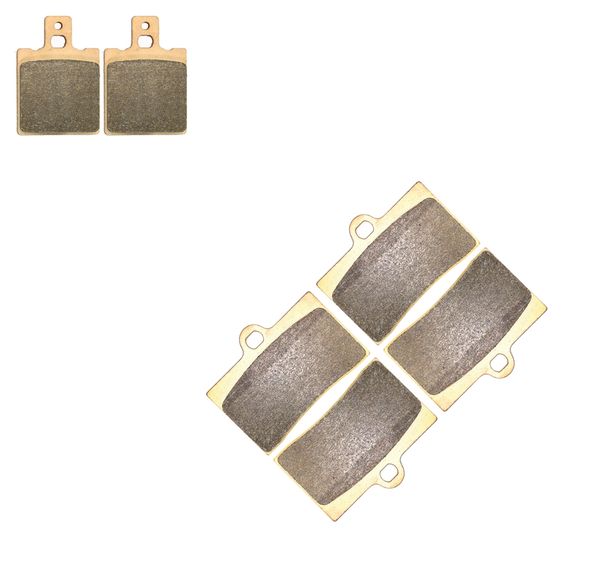 

brake pad set fit bimota atv xc125 xc 125 trojan 2003 2004 front rear