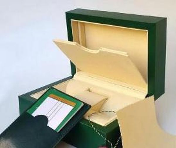 

2020 для r01ex box лучшие качества новые dark green wood watch box papers подарочная кожаная сумка 1166ooo часы шкатулки, Black;blue