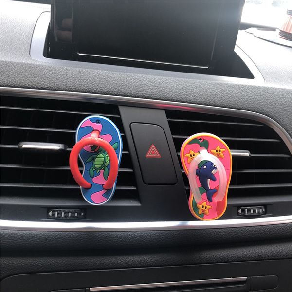 

color small slippers modeling automobile decorative perfume clip lovely lady car perfume decoration car air freshener