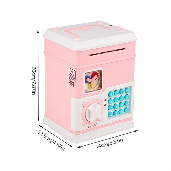 

16 keys multifunctional electric piggy bank saving pot children's music piggy bank atm deposit box password box for children