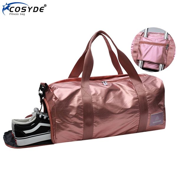 

new men gym bag with shoes compartment travel luggage bags outdoor gymtas sac de sport duffel bag waterproof women fitness