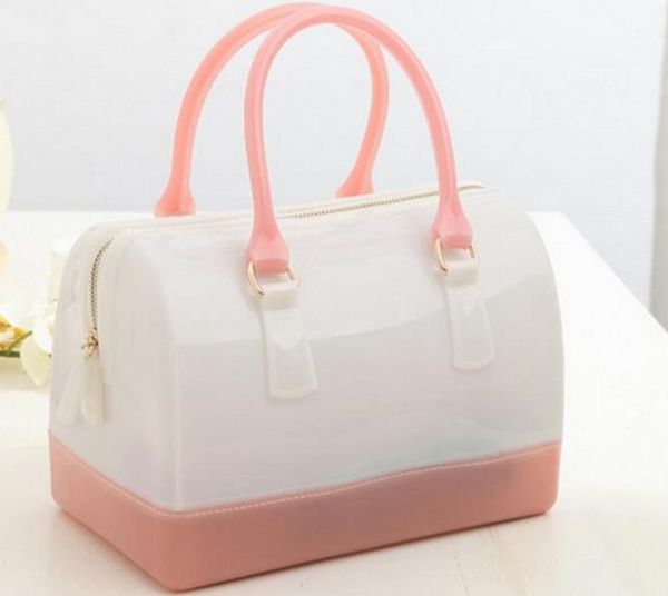 

2020 designer handbag fashion handbag colorful candy transparent luxury jelly crystal bag
