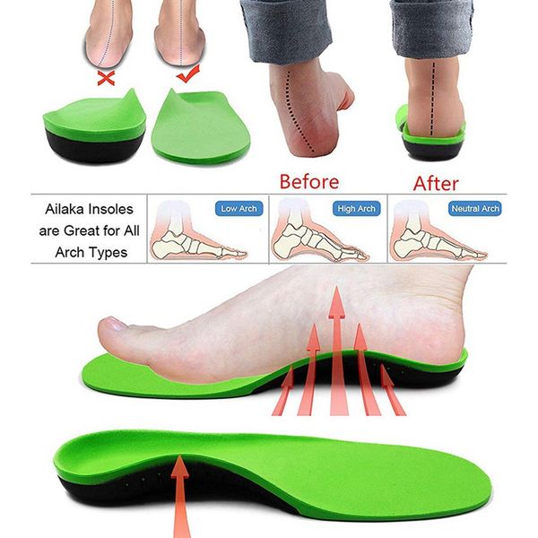 

breathable orthopedic insoles for shoes insole arch foot pad x/o type leg correction flat foot arch support insole for shoes