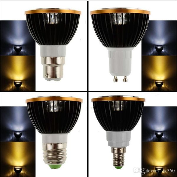 

par20 cob bulb dimmable spotlight gu10 e27 high power 9w 15w led light downlight led bulb white/warm white/cold white spot light 110v 220v