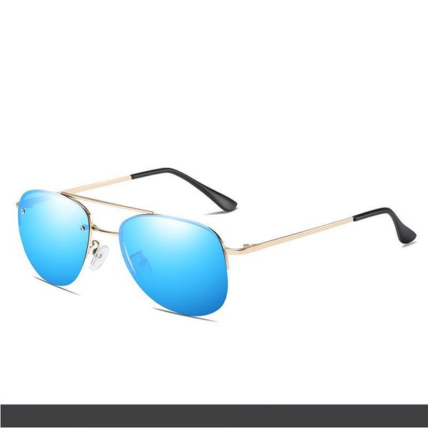 

бренд-дизайнер поляризованные солнцезащитные очки мужские и женские солнцезащитные очки мужские и женские антибликовые очки для вождения мет, White;black