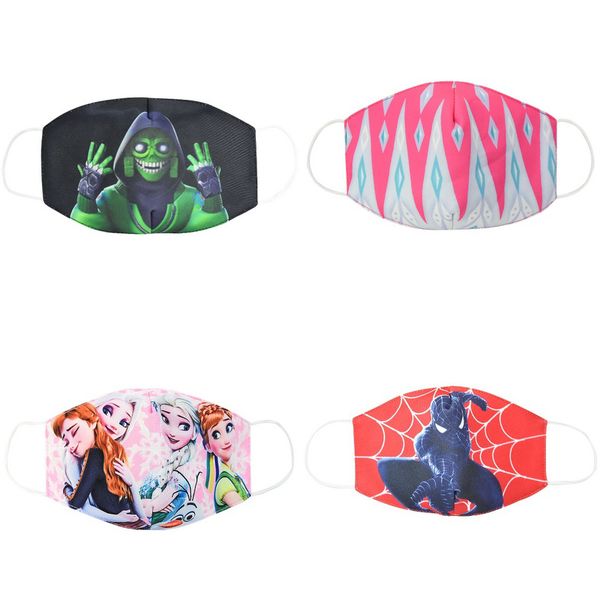 

cloth cubreboca kids party decorations mask cotton face mouth mask cartoon youth children masks for kid qoton tapaboca emavl