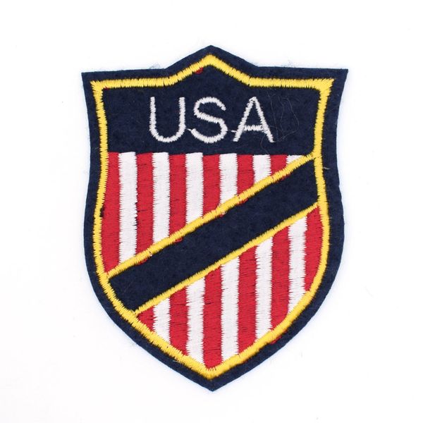 20 stks USA Vlag Militaire Patchwork parches ropa Ijzer Op Patch Voor Kleding Jeans Jas Patches Geborduurde Punk Badge Geappliceerd